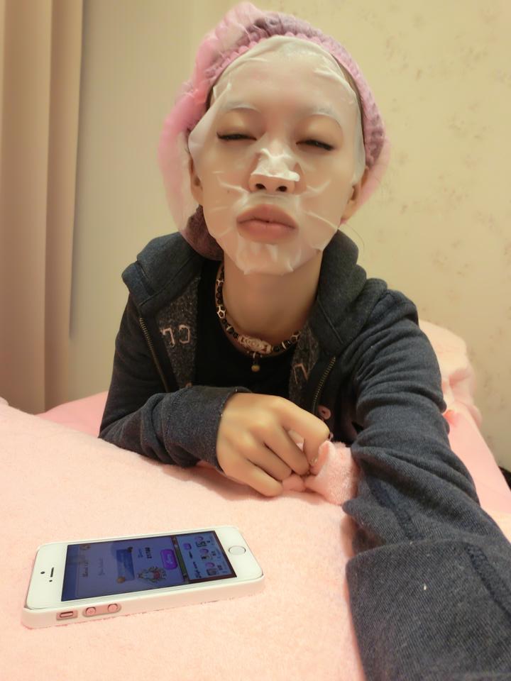 【杏仁酸煥膚】星和診所-桃園市-今天又來做杏仁酸囉_欣欣